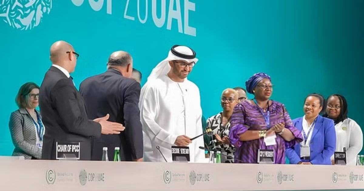 UAE's Sultan Al Jaber takes helm as COP28 President, inaugurates climate talks with gavel handover from Egypt